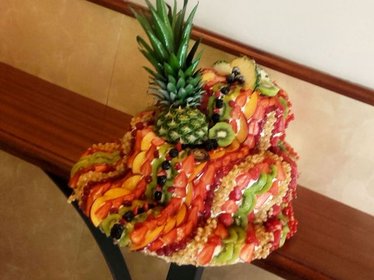 cascata di frutta mignon