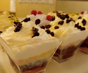 Bicchierini di mousse