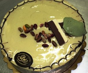 Bavarese al pistacchio (o Il colore verde secondo Kandinskij)