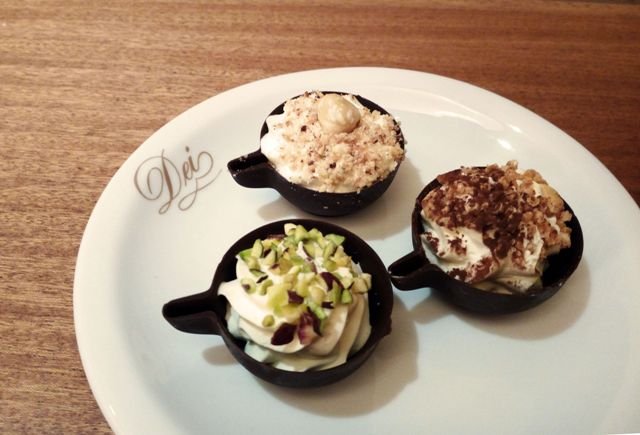 mousse tazzina