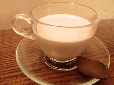 gianduiotto in tazza