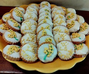 Biscotti mimosa