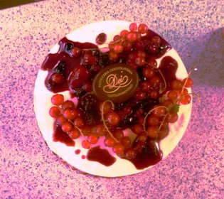 Bavarese ai frutti di bosco