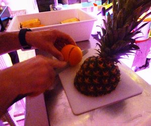 Preparazione del decoro di frurra