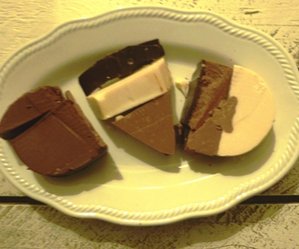 cioccolato in pezzi