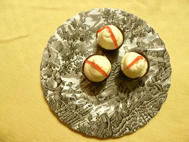 mousse mimosa e fragola