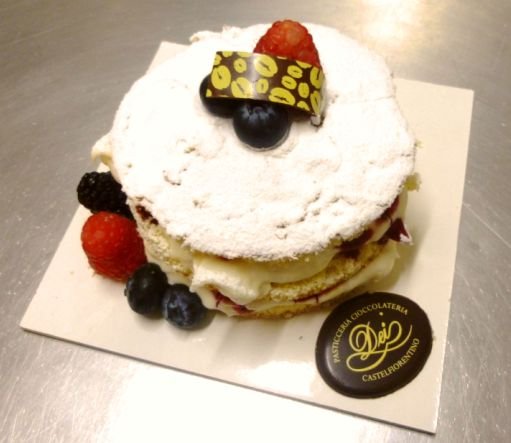 mini torta pan di spagna