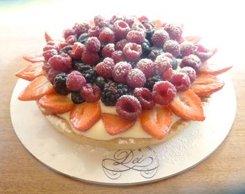 torta frutta