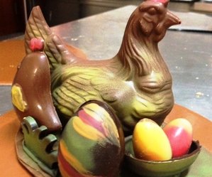 La gallina con le uova