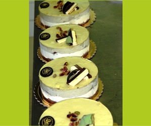 Bavarese al pistacchio (o Il colore verde secondo Kandinskij)